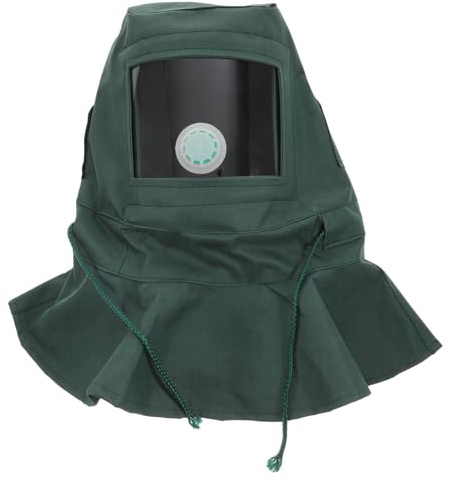SEWACC Sandblasting Helmet Dustproof Breathable Protective Hood for Painting and Grinding Work Construction Sandblaster Safety Gear