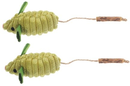 UPKOCH 2pièces Jouet Souris Herbe à Chat pour Chat Jouet Mordre Et Gratter Set De Interactifs pour Chaton
