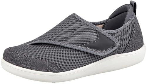 Diabetiker skor för män, extra breda fritidsskor, halkfria tofflor, bekväma ventilerande sneakers, mjuka sulor, sandaler, promenadskor, fritid, promenadskor, sommarskor