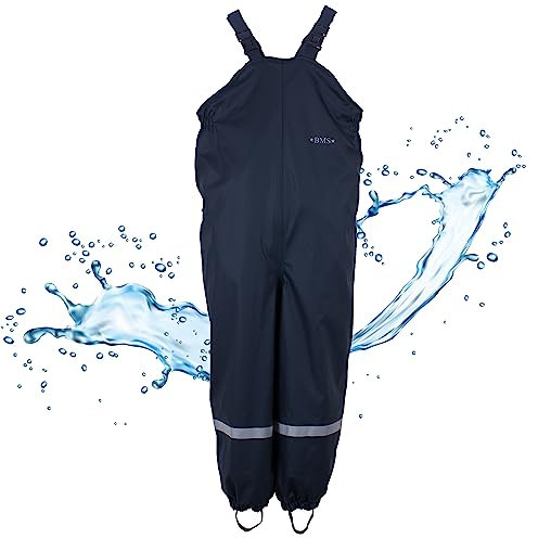 BMS Regenhose gefüttert - Marine - 110
