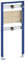 Geberit Duofix Bade-/Duschwanne, 112 cm, für UP-Armatur