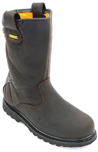 DEWALT Rigger Safety Boots Brown 5 UK Wide