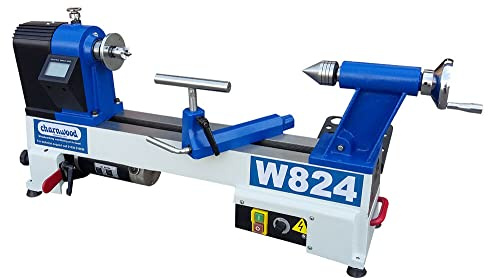 Charnwood W824 Variable Speed Woodturning Lathe 12 x 14