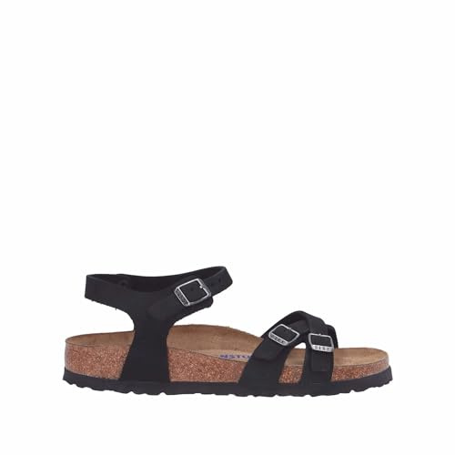 BIRKENSTOCK KUMBA 1029526 schwarz Schwarze Damen Sandalen Schnallen Leder 39