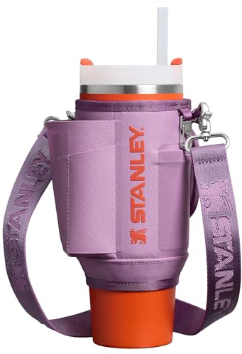 Stanley All Day Quencher Carry All for 30 oz Tumbler with Handle | Crossbody Bag with Phone Holder Pocket, Card Sleeve & Detachable Strap | Water Bottle Carrier Bag | BPA-Free | Lilac