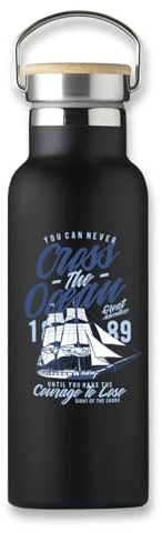 Cross The Ocean Sailing Adventure Vacuum Flask, Eco Bottle, Coffee Cup