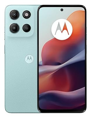 Motorola Moto G15 4G LTE (XT2521-2) 4+512GB Dual Sim | GSM Unlocked | International Model | for T-Mobile, Metro PCS, Mint, Ultra, & Tello - (Celeste)