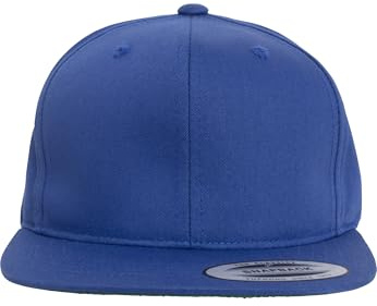 Flexfit Yupoong Gorra de béisbol para niños y niñas, Color Liso, de 2 a 14 años, 2 tamaños, Azul Cobalto, S-M