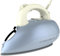 FUNKY Retro Steam Iron, Ceramic Soleplate, 3m Cord, 450ml Water Tank - Pale Blue