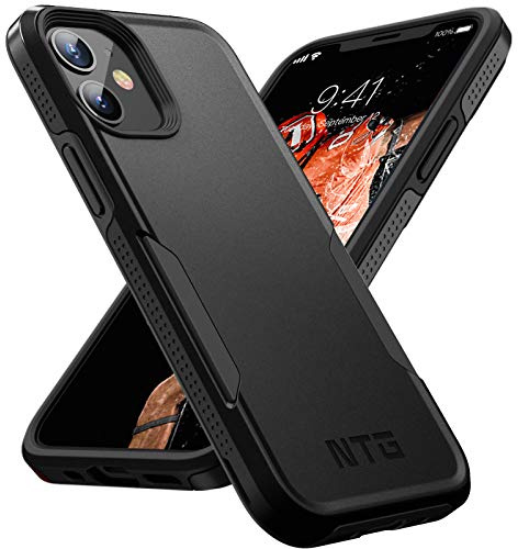 NTG Designed for iPhone 11 Case, Heavy-Duty Tough Rugged Lightweight Slim Shockproof Protective Case for iPhone 11 6.1 Inch, Black