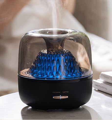 Diffuseur d'arômes 200 ml, humidificateur ultrasonique de qualité supérieure, diffuseur électrique de parfum d'ambiance avec télécommande, lampe de parfum électrique avec lumière LED 7 couleurs,