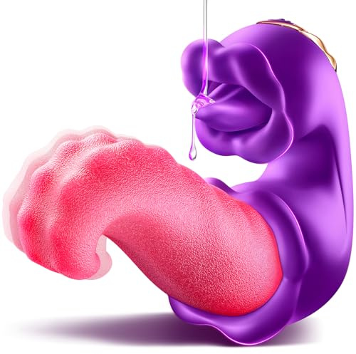 Dildo Vibrator Sex Toys Dildos 3 in 1 G-Spot Vibrators with 10 Licking&Swing Modes Adult Toys for Women Sextoys4couples Men & Women Dildos Thrusting Dildo Sex Mashine Sextoys4women Anal SexToy