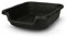 PuppyGoHere Hundetoilette (schwarz, 50,8 x 38,1 x 12,7 cm), geeignet für Hunde bis zu 2,7 kg.