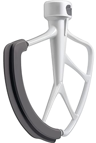 KITCHPOWER 6 Quart Flex Edge Beater for KitchenAid Bowl-Lift Stand Mixers, Paddle Attachment Mixer Accessory
