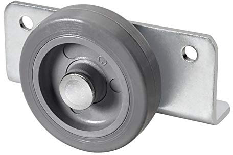 Ruedas Alex Rueda Fija Soporte Angular 060KG Cama-Nido 050MM Goma Gris 63N50-PGI 1-0775