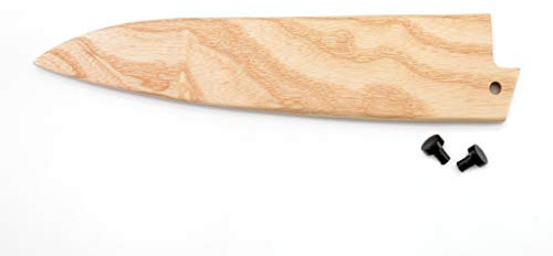 Mercer Culinary Mercer Natural Ash Wood Saya Cover Blade Protector for 8 Chef and 210mm Gyuto Knives M33131, One Size