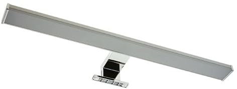 Lampada da parete a specchio a LED 800lm 10W - Montaggio su specchio, armadio o parete