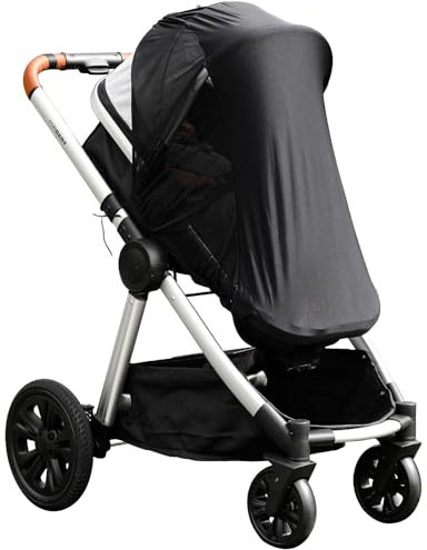 Sonnenschutz für Kinderwagen, Babyschale, Sonnenschutz, Sonnenschutz, dunkler Schatten, 96 % der UV-Strahlen