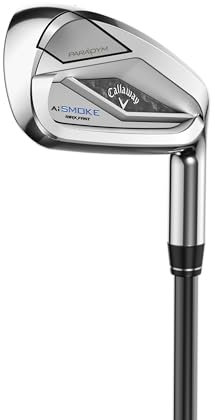 Callaway Golf Paradym AI Smoke Max Fast Individual Iron (Right Hand, Graphite, Ladies, 9 Iron)