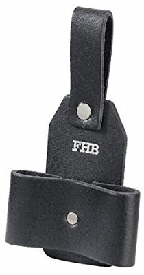 FHB Zunftkleidung Zubehör Zangenschlaufe Leder 888 00, Farbe:schwarz