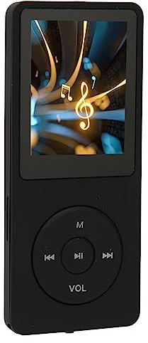 MP3 MP4 -spelare, Multifunktion Electronic Book 64 GB Utbyggbar Supportinspelning Av Sportmusikspelare med FM Radio för Resor (Genericfg0iz51the-11)