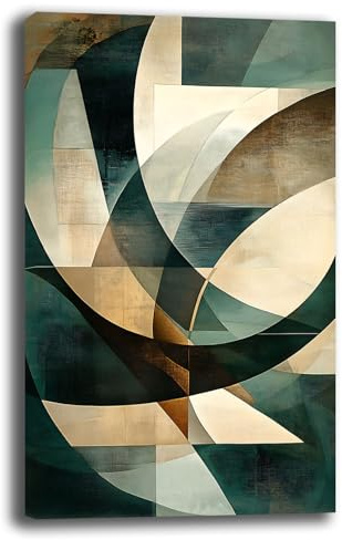Quadri Moderni Soggiorno Verticale Astratto Industrial Quadro moderno Shabby chic da Parete XXL grande Stampa su tela Canvas Decorazione Murale muro Arredo Camera da letto Cucina (2, 40x70 cm)