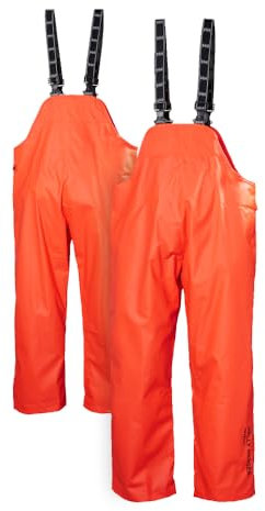 Helly Hansen Workwear 34-070529-290-XL Salopette Impermeabile da Lavoro Unisex - Adulto, Arancione, XL