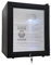 Boissons Réfrigérateur et Cooler, 60 Can Mini frigo avec porte en verre, petit réfrigérateur avec tablettes ajustables Noir inoxydable Réfrigérateurs d'affichage en acier