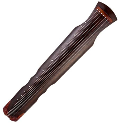 FLFL Paulownia Guqin Guqin Lyre Zither Fuxi-style Zhong Ni-style Stringed Instrument 7 Strings Ancient Zither (Color : 1)