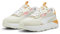 PUMA Damen Runtamed Platform Sneaker, Putty Puma White Warm White Clementine Passionfruit, 36 EU