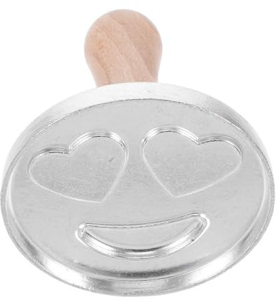 Cabilock Robusto Stampo Per Biscotti Per La Cottura Di Per Biscotti in Metallo Riutilizzabili Con Manico in Legno