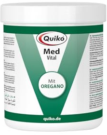 Quiko Med 250g - Specially extracted oregano for pet birds and racing pigeons - optimal nutrition to strengthen the immune system
