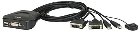 Aten CS22D USB/DVI KVM Switch (2-Port)