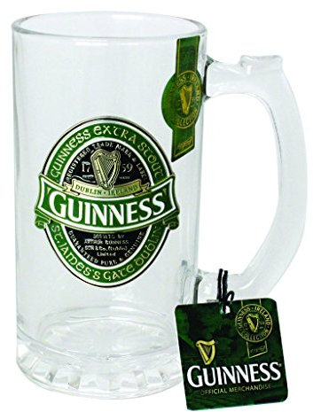 Guinness Ireland Collectable Tankard with Embossed Guinness Ireland Label