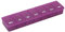 Pillendose Tablettendose Pillenbox 7 Tage, 7 Fächer (Transparent/Violett)