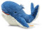 Soft Cuddly Friends Tory Blauwal - 28 cm - Kuscheltier für Kinder - weich & kuschelig - waschbar - blau (063831)