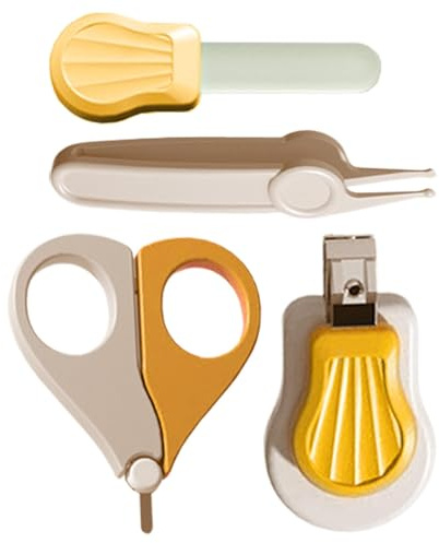 Cortaúñas para recién nacidos, cortaúñas para bebés | Lima de uñas para | bebés Necesidades para bebés nuevos Cortaúñas lindos - Cortauñas seguras para bebés con diseño ergonómico para niños recién n