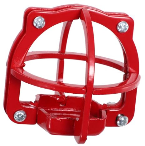 Artibetter Fire Sprinkler Cover Ceiling Flush Fire Guard Sprinkler Head Protector Nozzle Guard
