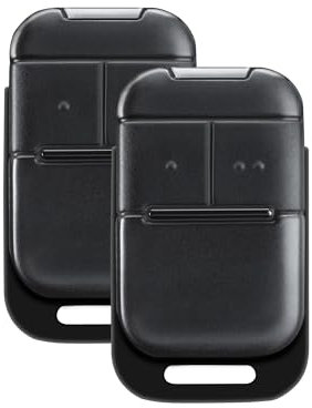 2 pour 2401539 Télécommande Motorisation Portail Portes de Garage 433.42MHZ Garantie de 3 Ans Batterie au Lithium Longue durée Portée Ultra-Longue portée