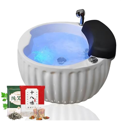 Baño de pies acrílico, bañera de remojo para pies, lavabo de pedicura acrílico con calor y masaje, equipo de masaje para salón, especial para hoteles, club de baño de pies para remojo de pies F