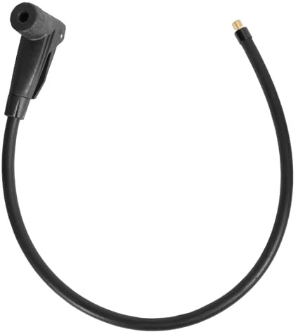 Adaptador de Manguera para Inflador, Manguera de Extensión de 50 cm para Válvulas Schrader y Presta, Accesorio para Inflado de Neumáticos para Coche, Motocicleta, Bicicleta