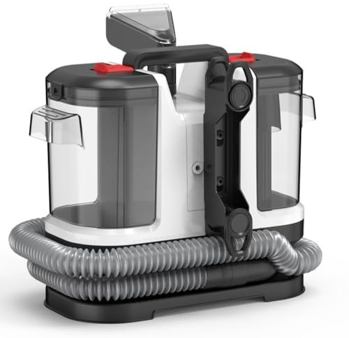 IUYIXWFP Macchina lavamoquette, aspirazione Potente 11Kpa, Pulizia Profonda della tappezzeria, Pulizia Versatile, aspirazione Potente Macchina lavamoquette per Pulizia