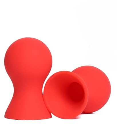 HTdangT Suceur De Tétons Rond En Silicone, Jouet Sexuel Flirtant, Érotique, 1 Paire Suceurs, Stimulateur Sein, SM Pour Femmes Hommes