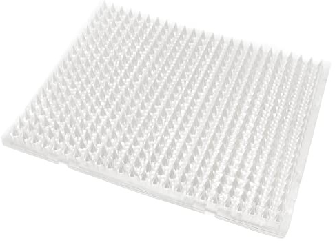 Taidda Kattavstötande PVC Avskräckande Scat Mat Effektivt Förebyggande för Uteplats, 8 St för Hundar Inomhus Utomhus, 13,4 X 16,7 Tum