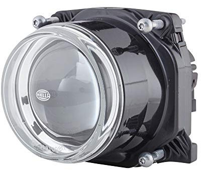 HELLA DE/FF/Alogeno Faro principale - 90mm Performance - 12V - rotondo - ECE - Lente del diffusore indurita - Spina: AMP - Sx/Dx - 1LL 009 998-011