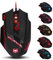 zelotes Souris Gamer Haute Performance,Réglage 6 DPI,8 Boutons Programmables,Poids Tuning,RGB,Souris Gaming Filaire Ergonomique pour PC,Mac,Idéal pour Les Jeux et Bureau