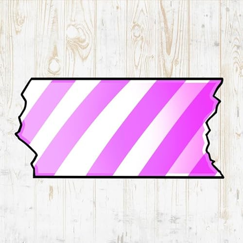 Washi Tape Decals Peel & Stick - Wall Vinyl Stickers - Kawaii DIY Craft Arts Cartoon Watercolor Colorful - Car Window Truck Laptop Tumbler - Boys Girls Kids Bedroom Room Decor DWSV20826