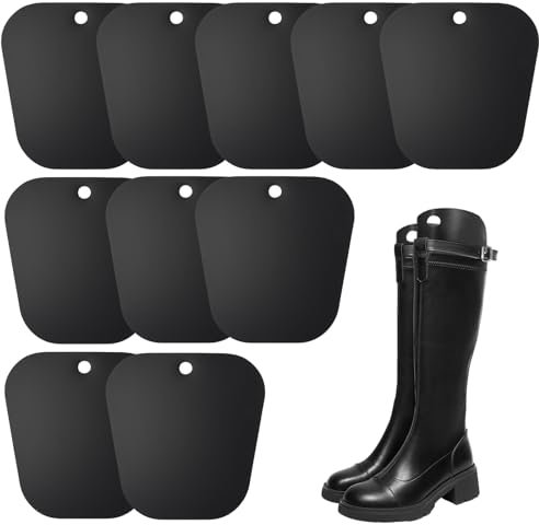 Azonelife 5Paia Supporto Scarpe Forma di Stivale, Riutilizzabili Stivali Supporti Inserti Forma Shaper, Stivali Supporti Alto Plastica per Mantiene Gli Stivali Dritti e Impedisce Loro Cedimenti Rughe