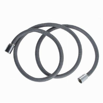 OISE ART STORE Trade Shop - Tubo per Doccia Flessibile 2 Metri Grigio 200 Cm Bagno Laccio Doccetta Box 87286 -