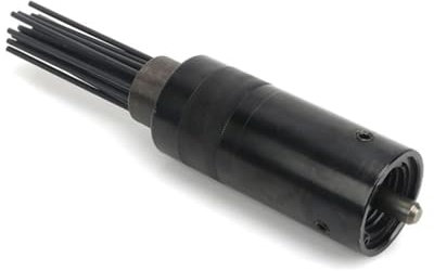 Faible bruit Deruster – outils à Air à tête 19, aiguille for marteau pneumatique, outils en acier à haute teneur en carbone, élimination de la rouille pour le travail du bois et du béton